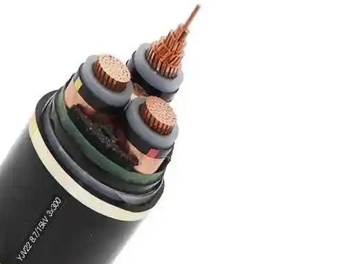 0.6/1KV YJV22、YJLV22 3芯3x1.5-3x300平方電纜外徑、重量及載流量表(圖1)