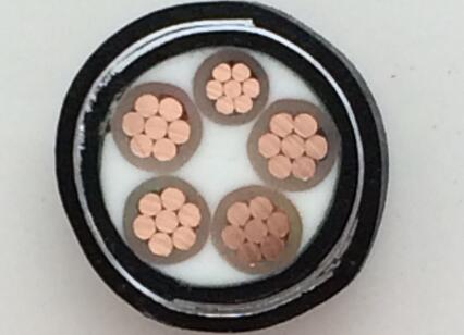 0.6/1KV YJV22、YJLV22 4+1芯4*4、10、16、25、35、50、70、95平方電纜外徑、重量及載流(圖1)
