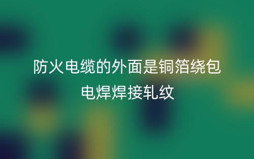 防火電纜的規(guī)格型號(圖1)
